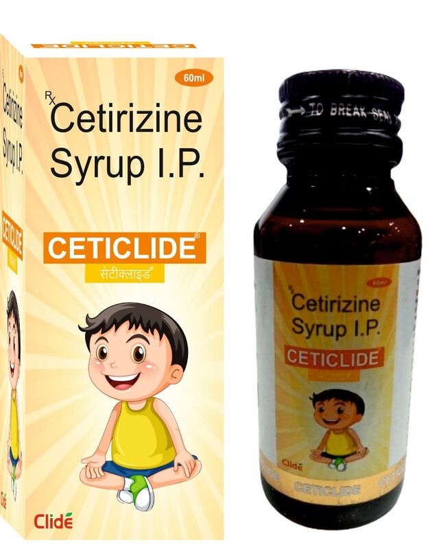CETICLIDE SYRUP 60 ML