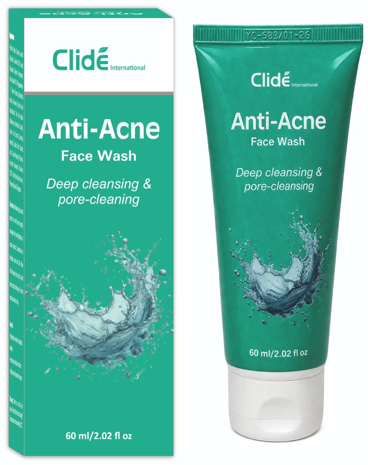 CLIDE ANTI ACNE FACE WASH