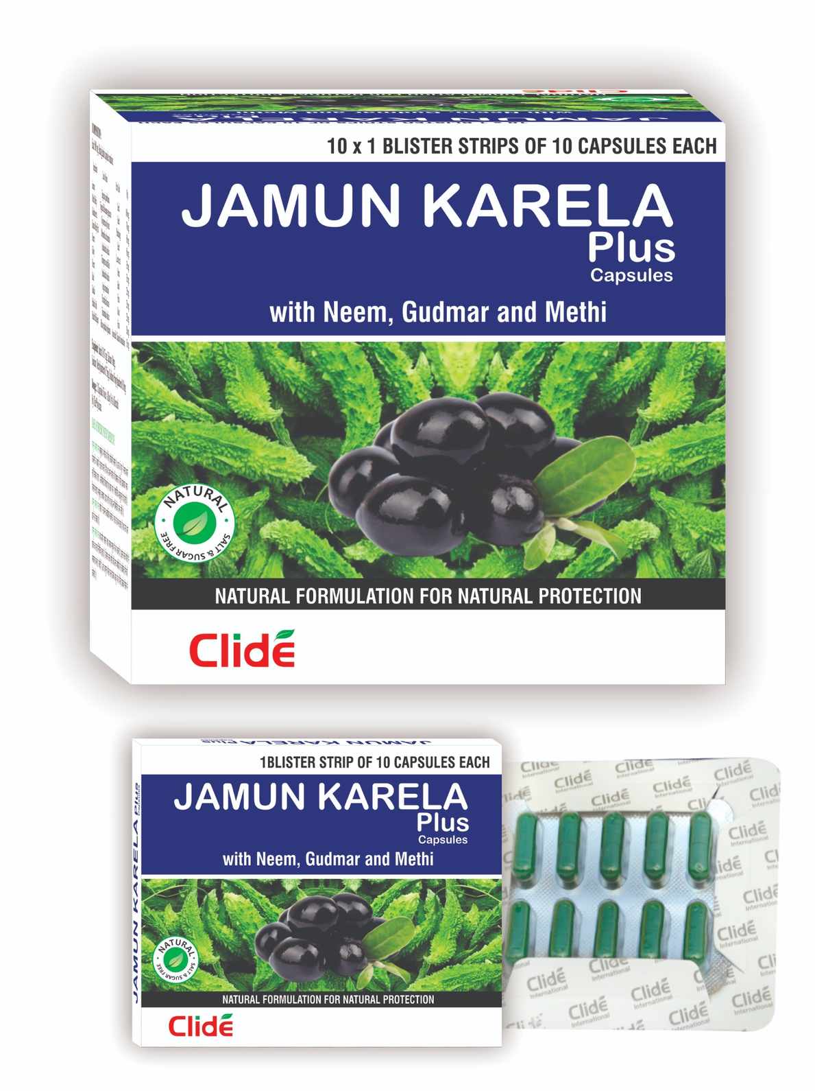 CLIDE JAMUN KARELA CAPSULE CLIDE JAMUN KARELA CAPSULE