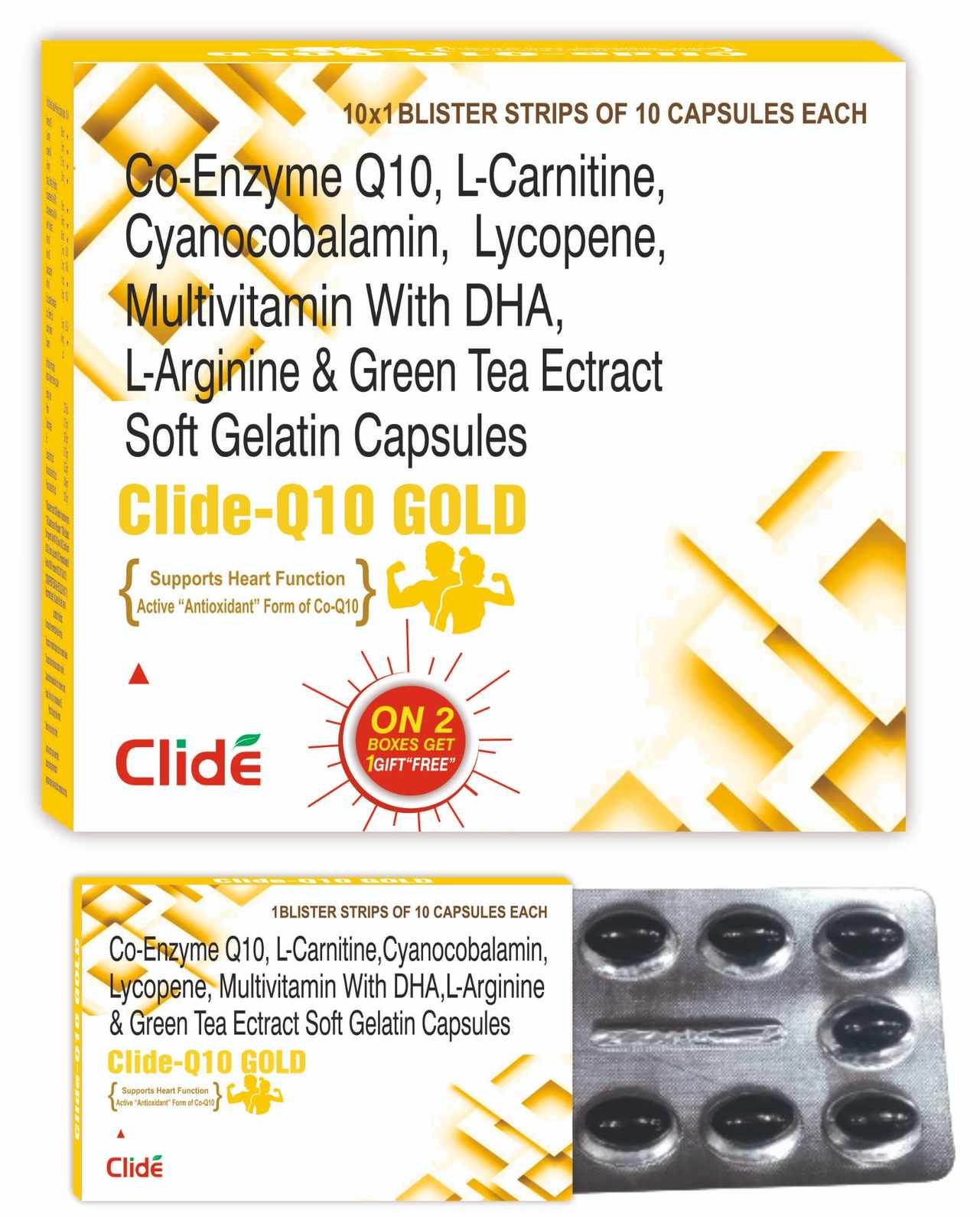 CLIDE-Q10 GOLD CLIDE-Q10 GOLD