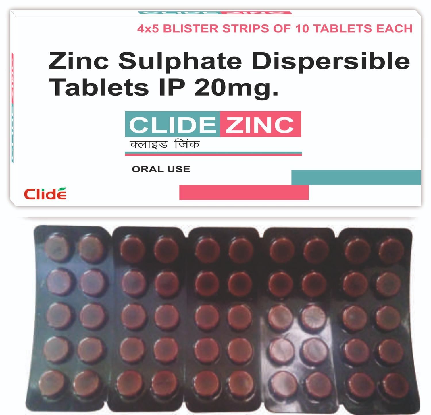 CLIDE ZINC CLIDE ZINC