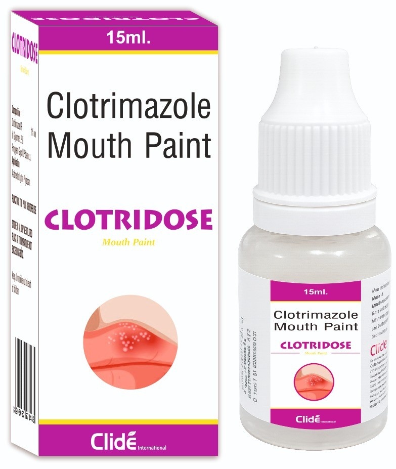 CLOTRIDOSE MOUTH PAINT