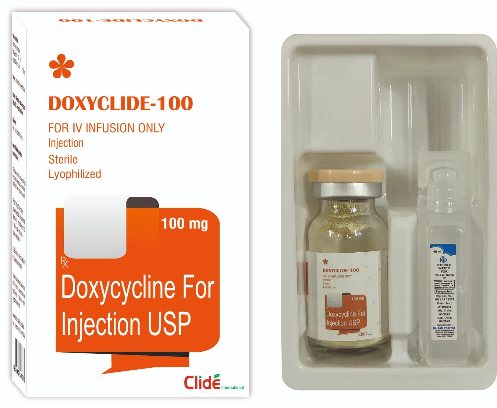 DOXYCLIDE-100 INJ.