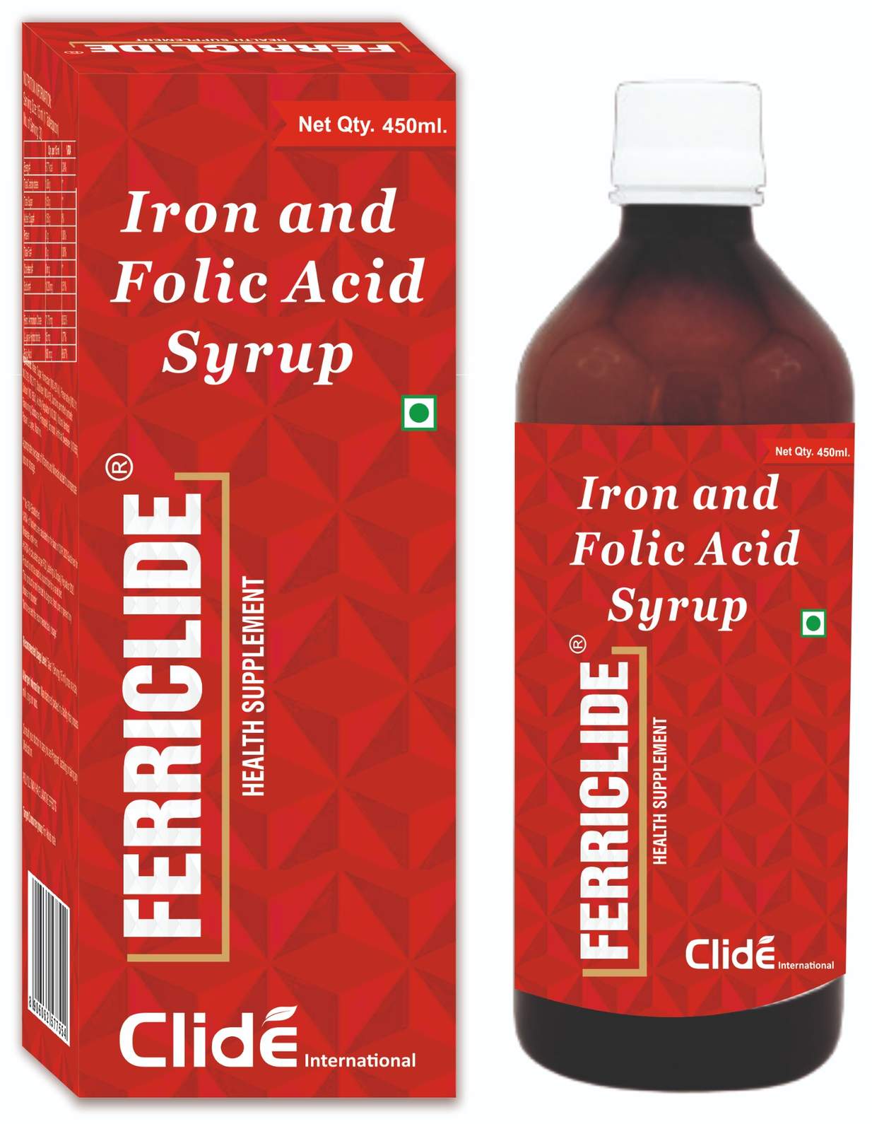 FERRICLIDE SYR 450 ML