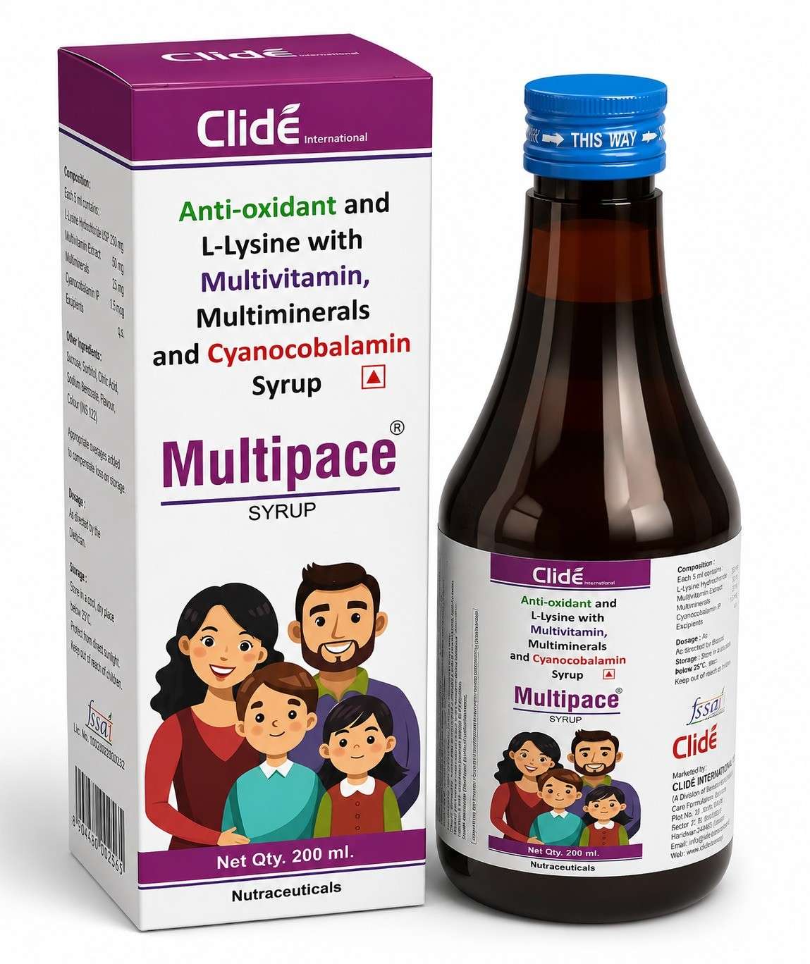 MULTIPACE SYRUP 200ML